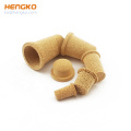 Hnegko Bronze Powner Micropore Échappement flexible Filtre Filtre Filtre Filtre en acier inoxydable poreux fritté